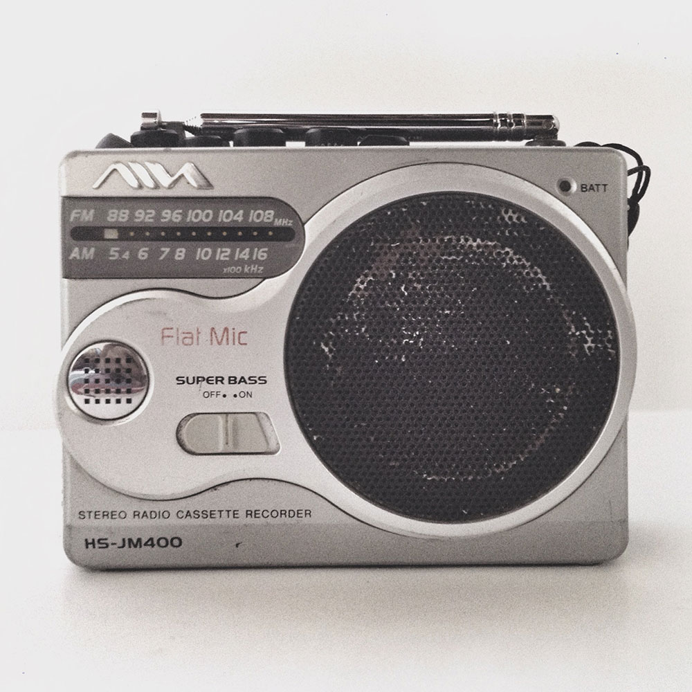 Aiwa stereo radio cassette recorder