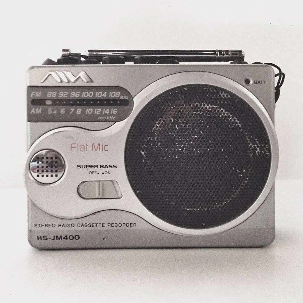 Aiwa stereo radio cassette recorder
